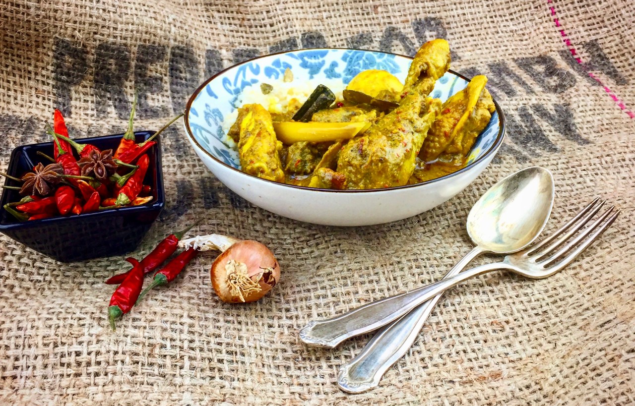 Gulai Ayam – Hühnercurry&nbsp;indonesisch
