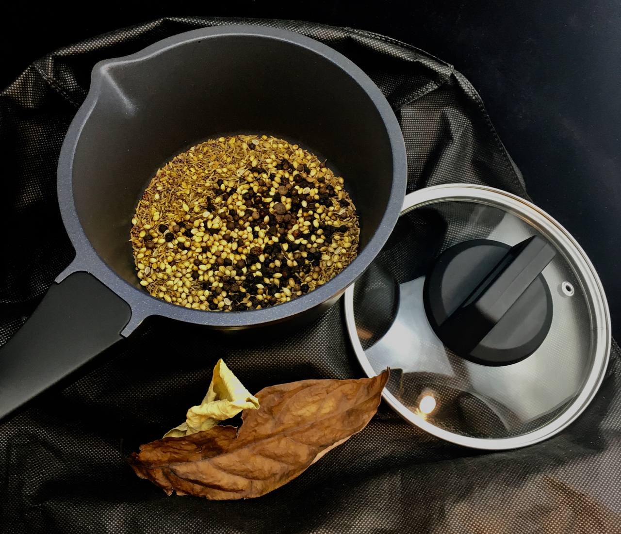 Stielkasserolle Gewuerze